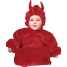 Fantasia Baby Bunting RG Costumes vermelhos de 0 a 8 meses