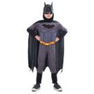 Fantasia Batman Luxo Infantil - Liga da Justiça - Original Fantasia Batman Luxo Infantil - Liga da Justiça - Original