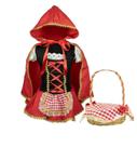 Fantasia Bebe Chapeuzinho Vermelho de Luxo Com Capa e Cestinha Fantasia Bebe Chapeuzinho Vermelho de Luxo Com Capa e Cestinha