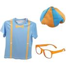 Fantasia Blippi Camiseta Boina E Óculos Pronta Entrega Fantasia Blippi Camiseta Boina E Óculos Pronta Entrega