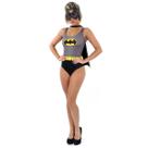 Fantasia Body Batman Feminino Adulto Fantasia Body Batman Feminino Adulto