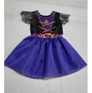 Fantasia Bruxa Bruxinha Halloween Infantil Vestido Festa BM