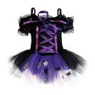 Fantasia Bruxinha Bebê Luxo Halloween 1 á 2 anos