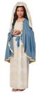 Fantasia California Costumes Girls Virgin Mary tamanho L