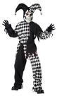 Fantasia California Costumes Kid's Dark Jester, tamanho grande (10-12)
