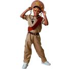 Fantasia Cangaceiro Infantil pra Menino de Luxo Roupa Lampião Completa