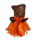 Fantasia Cartola Chapeleiro com Peruca Laranja Cosplay