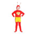 Fantasia Chapolin Colorado Infantil Longo com Capuz - Turma do Chaves