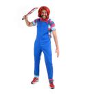 Fantasia Chucky Adulto O Boneco Assassino de Halloween