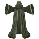 Fantasia Colorful House Velvet Wizard Robe Halloween unissex Fantasia Colorful House Velvet Wizard Robe Halloween unissex