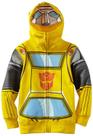 Fantasia com capuz Transformers Bumblebee para menino 4T amarelo