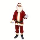 Fantasia Completa Papai Noel Extra Luxo Natal Adulto
