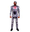 Fantasia Cyborg Adulto Masculino Luxo Com Máscara Fantasia Cyborg Adulto Masculino Luxo Com Máscara