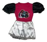 Fantasia Da Monster High Infantil Feminina Cosplay Carnaval