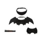 Fantasia De Asas De Morcego Pretas Para Animais De Estimação, Roupas Criativas E Fofas Para Gatos E Fantasia De Asas De Morcego Pretas Para Animais De Estimação, Roupas Criativas E Fofas Para Gatos E