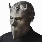 Fantasia de carnaval de Halloween, máscara de látex, cadáver canibal
