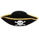Fantasia de chapéu de cosplay Head Pirates of Caribbeans Jack Sparrow