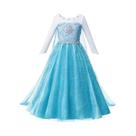 Fantasia De Cinderela Com Lantejoulas Para Meninas Com Coroa E Luvas, Vestido De Festa De