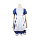 Fantasia De Cosplay Alice Madness Returns Para Mulheres, Vestido De Empregada Com Avental Para Fantasia De Cosplay Alice Madness Returns Para Mulheres, Vestido De Empregada Com Avental Para