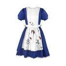 Fantasia De Cosplay Da Alice No País Das Maravilhas Para Mulheres, Vestido De Princesa Com Avental
