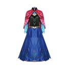 Fantasia De Cosplay Da Rainha Da Neve Elsa Para Adultos, Vestido De Festa De Contos De Fadas,
