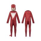 Fantasia De Cosplay Do Sonic Para Crianças, Macacão Azul, Vermelho E Preto Com Máscara Para Carnaval