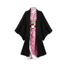 Fantasia De Cosplay Feminina Kimetsu No Yaiba Nezuko, Kimono, Peruca De Caçadora De Demônios, Traje