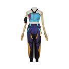 Fantasia De Cosplay Feminina Zoey Caçadora De Demônios Anime KPop - Uniforme Huntrix Para Festa De Fantasia De Cosplay Feminina Zoey Caçadora De Demônios Anime KPop - Uniforme Huntrix Para Festa De