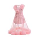 Fantasia De Cosplay Glinda Rosa Para Meninas, Vestido Para Festa De Halloween, Show E Role-Playing