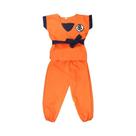 Fantasia De Cosplay Goku Azul Dourado Para Adultos E Crianças Com Peruca E Cauda Para Halloween,