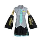 Fantasia De Cosplay Hatsune Miku, Roupas De Personagem De Anime, Saia JK, Peruca E Acessórios Para