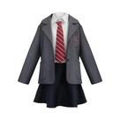 Fantasia De Cosplay Matilda Para Meninas E Mulheres, Uniforme Escolar Com Casaco, Saia E Gravata