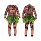 Fantasia De Cosplay Moana Maui Com Tatuagem, Conjunto De Calças E Leggings Para Adultos, Meninos E