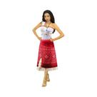 Fantasia De Cosplay Moana Para Mulheres, Saia Com Franjas, Vestido De Princesa Para Aventura No