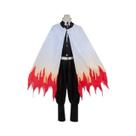 Fantasia De Cosplay Rengoku Kyoujurou De Kimetsu No Yaiba Para Adultos E Crianças, Uniforme Para