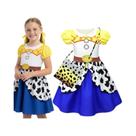 Fantasia De Cowgirl Jessie Do Toy Story Para Meninas, Vestido Impresso Em 3D, Fantasia De Halloween