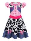 Fantasia de cowgirls para meninas, vestido Eledobby, Halloween, 7-8 anos Fantasia de cowgirls para meninas, vestido Eledobby, Halloween, 7-8 anos