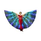 Fantasia De Dança Do Ventre Com Asas LED Isis Para Adultos E Crianças, Asas De Borboleta Para