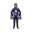 Fantasia De Darth Vader Para Meninos, Máscara Clássica Do Filme, Armadura Impressa, Capa, Macacão