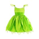 Fantasia De Fada Pixie Para Meninas 2024, Vestido De Cosplay De Halloween Com Suspensórios
