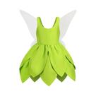 Fantasia De Fada Pixie Para Meninas 2024, Vestido De Cosplay De Halloween Com Suspensórios