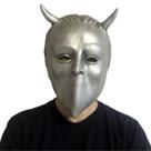 Fantasia de Halloween com máscara facial completa de látex Cosplay Ghost Band