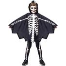 Fantasia de Halloween Esqueleto Voador Infantil Com Capuz