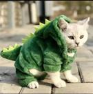 Fantasia De Halloween Para Cães Pequenos, Cosplay Engraçado De Dinossauro, Casaco De Lã Quente Para