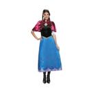 Fantasia De Halloween Para Mulheres Adultas, Vestido Da Princesa Anna De Frozen E Branca De Neve