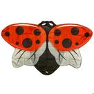 Fantasia de joaninha vermelha Wings Insect Lore 112x56 cm para crianças