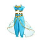 Fantasia De Lâmpada Mágica Jasmine Da Disney Para Meninas, Fantasia De Aladdin Para Halloween,