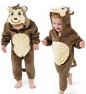 Fantasia de macacão Baby Monkey DILUFUN Warm Flannel 3-36M