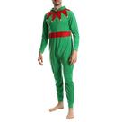 Fantasia de macacão Sleephero para adultos e homens, pijama de Halloween, Elf XL