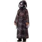 Fantasia de Morte Infantil Halloween Com Mascara e faixa Masculina